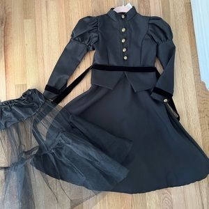 Toddler Victorian Witch Costume